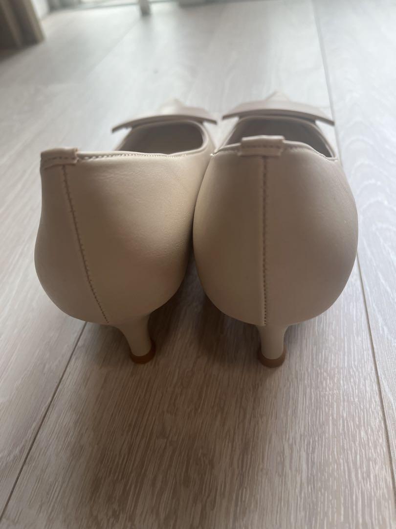 セール！ラウナレアパンプス　ベージュ