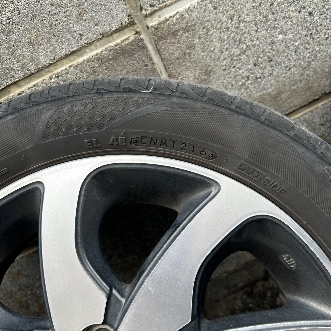 165/55R14 アルミホイールタイヤ①２本分送料込み
