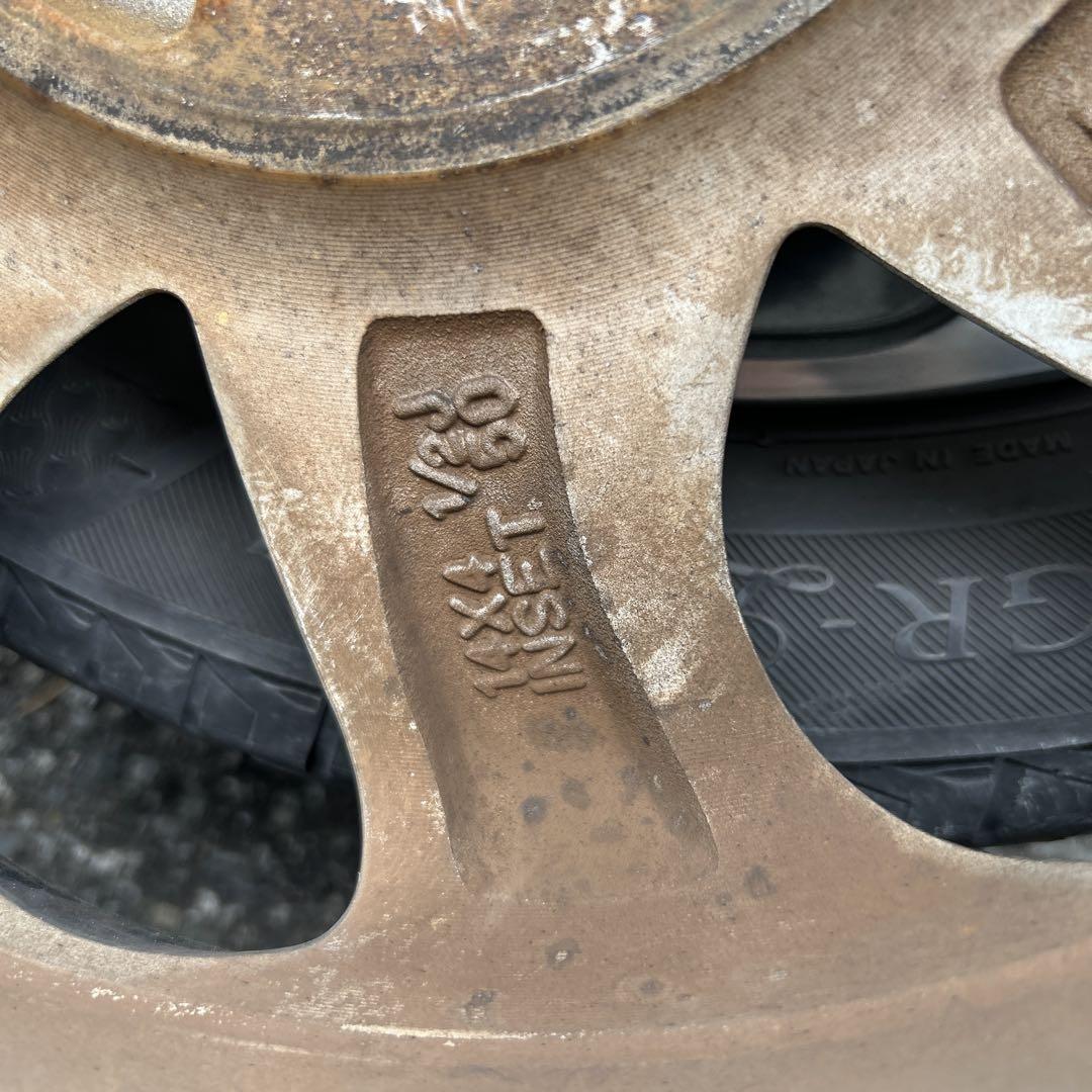 165/55R14 アルミホイールタイヤ①２本分送料込み