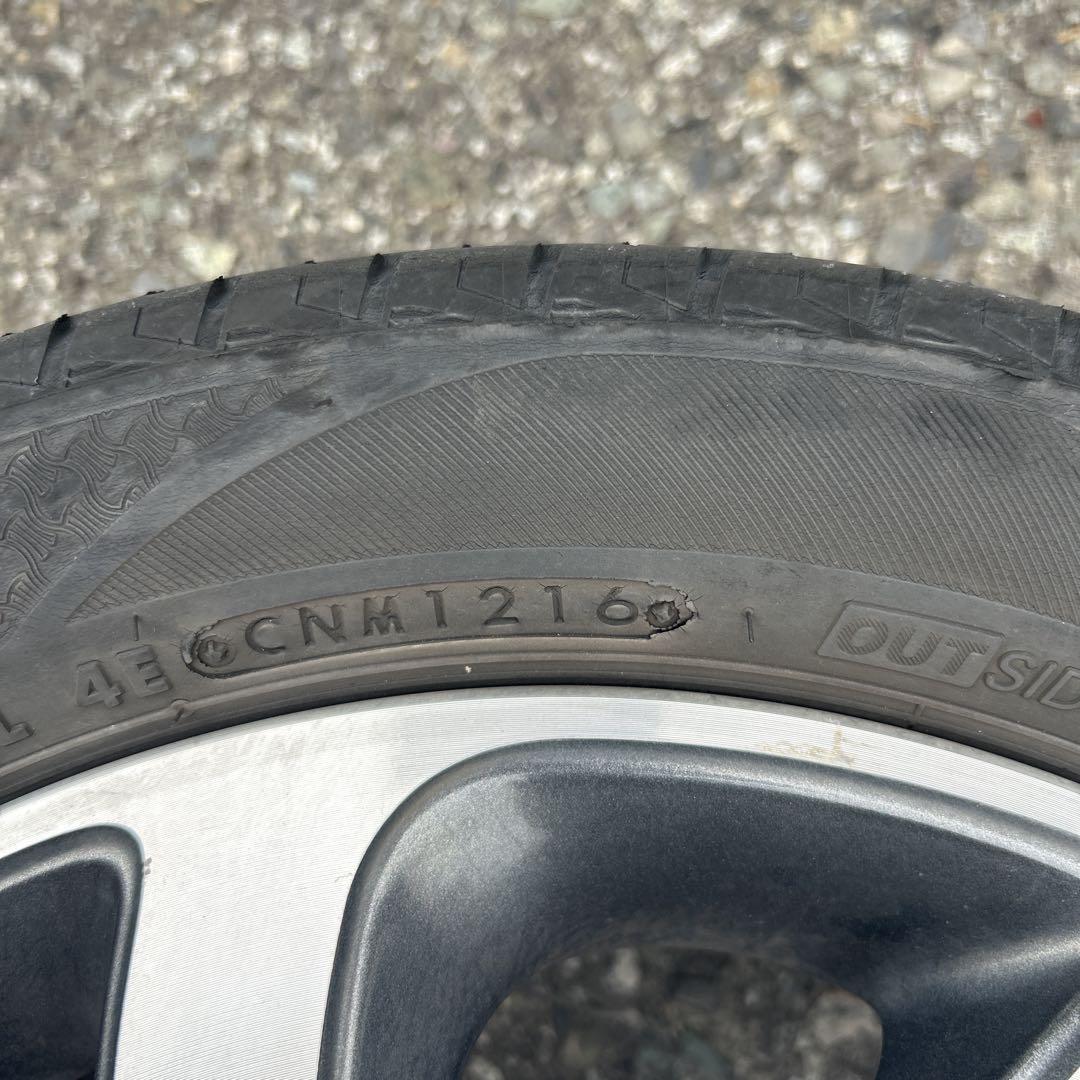 165/55R14 アルミホイールタイヤ①２本分送料込み