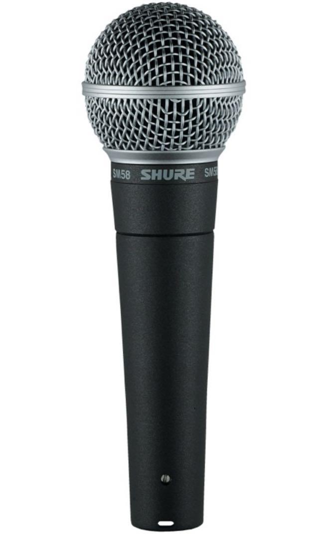 SHURE SM58-LCE 5Mマイクケーブル（XLRオス-メス）付き