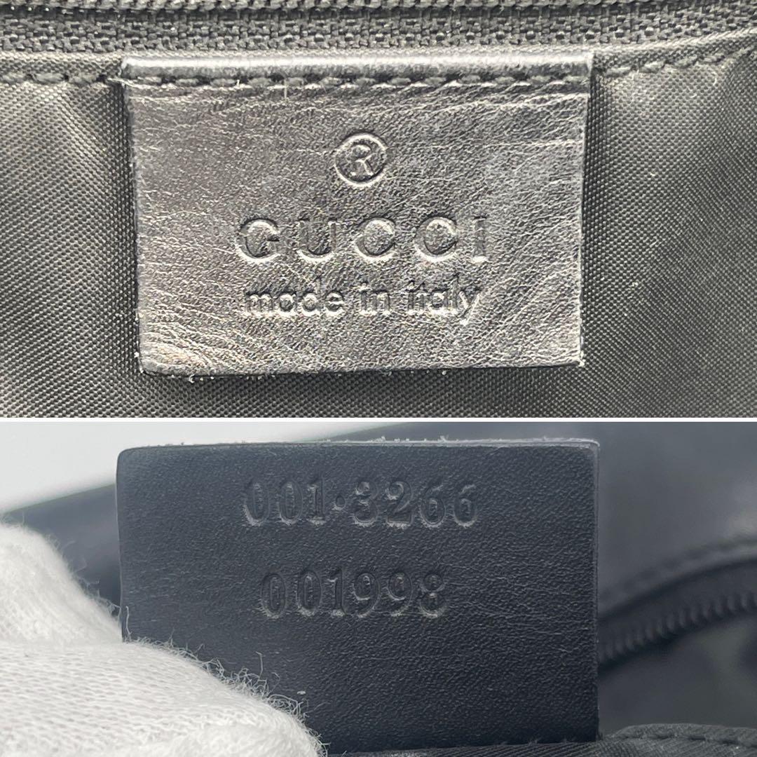 希少✨【GUCCI】メッセンジャーバッグ スエード A4収納可 ブラック 黒