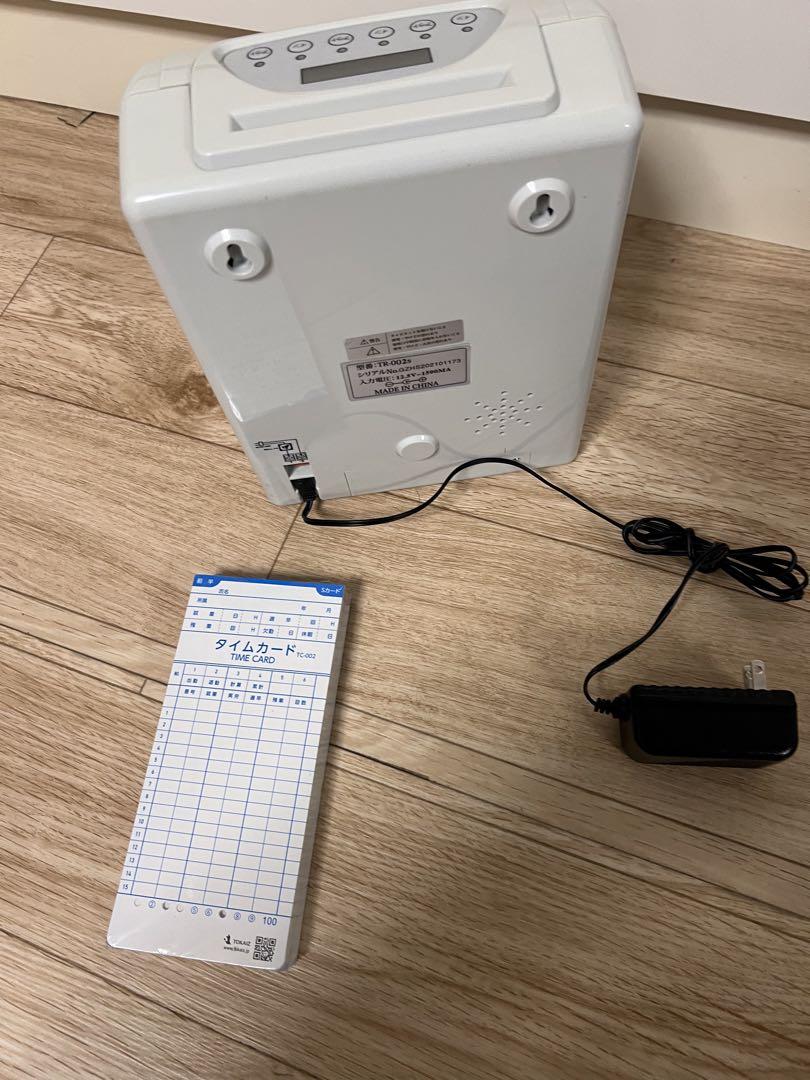 激安送料込‼️ TOKAIZ タイムレコーダー 集計機能搭載 タイムカード付き