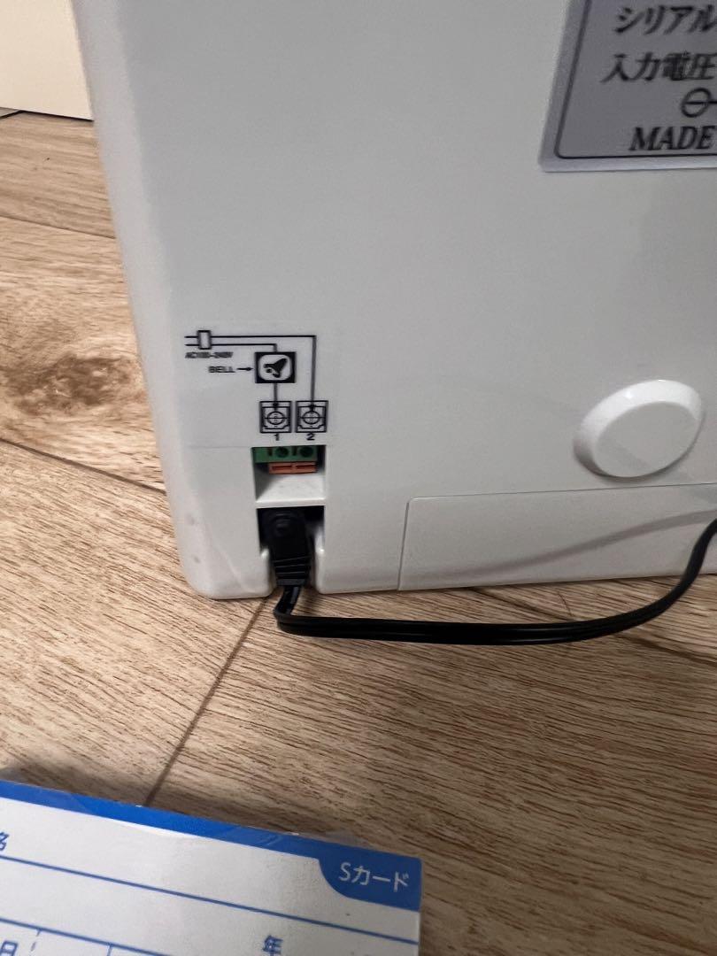 激安送料込‼️ TOKAIZ タイムレコーダー 集計機能搭載 タイムカード付き