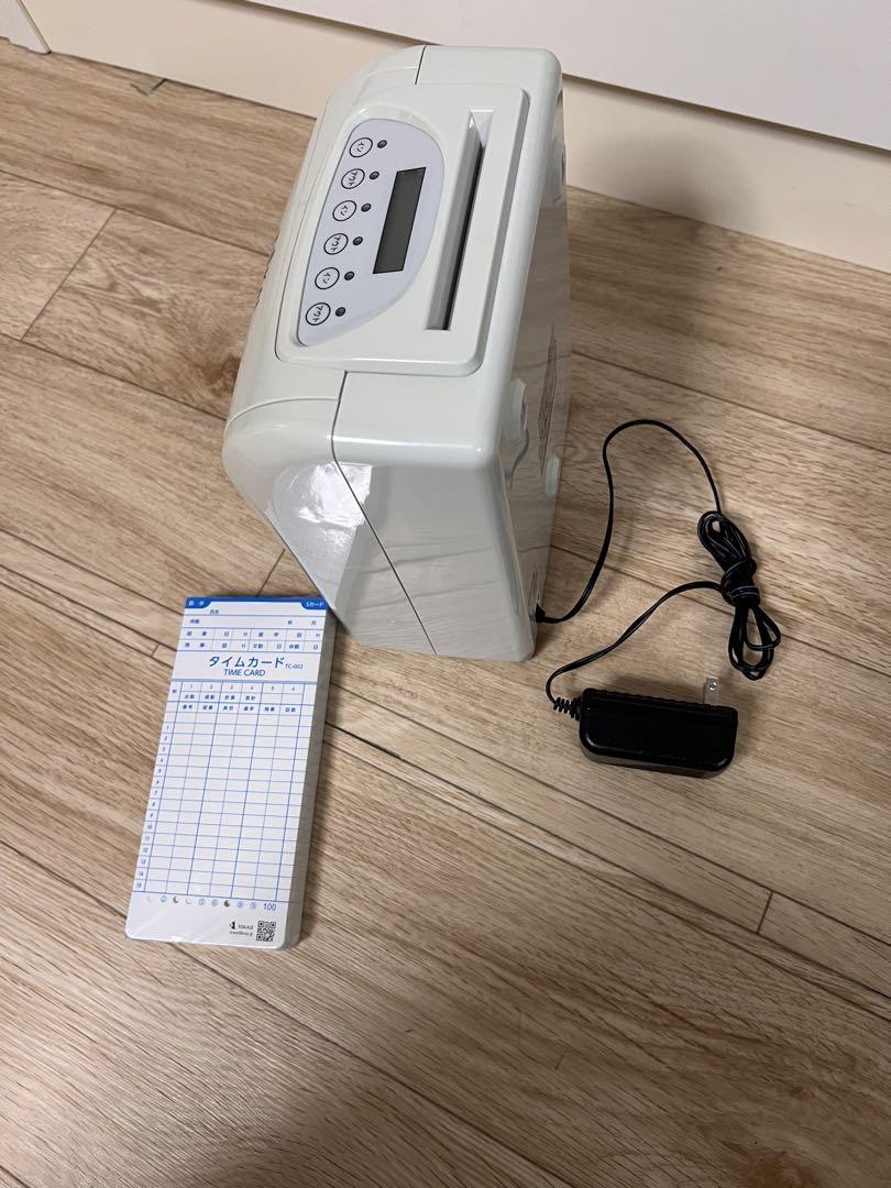 激安送料込‼️ TOKAIZ タイムレコーダー 集計機能搭載 タイムカード付き