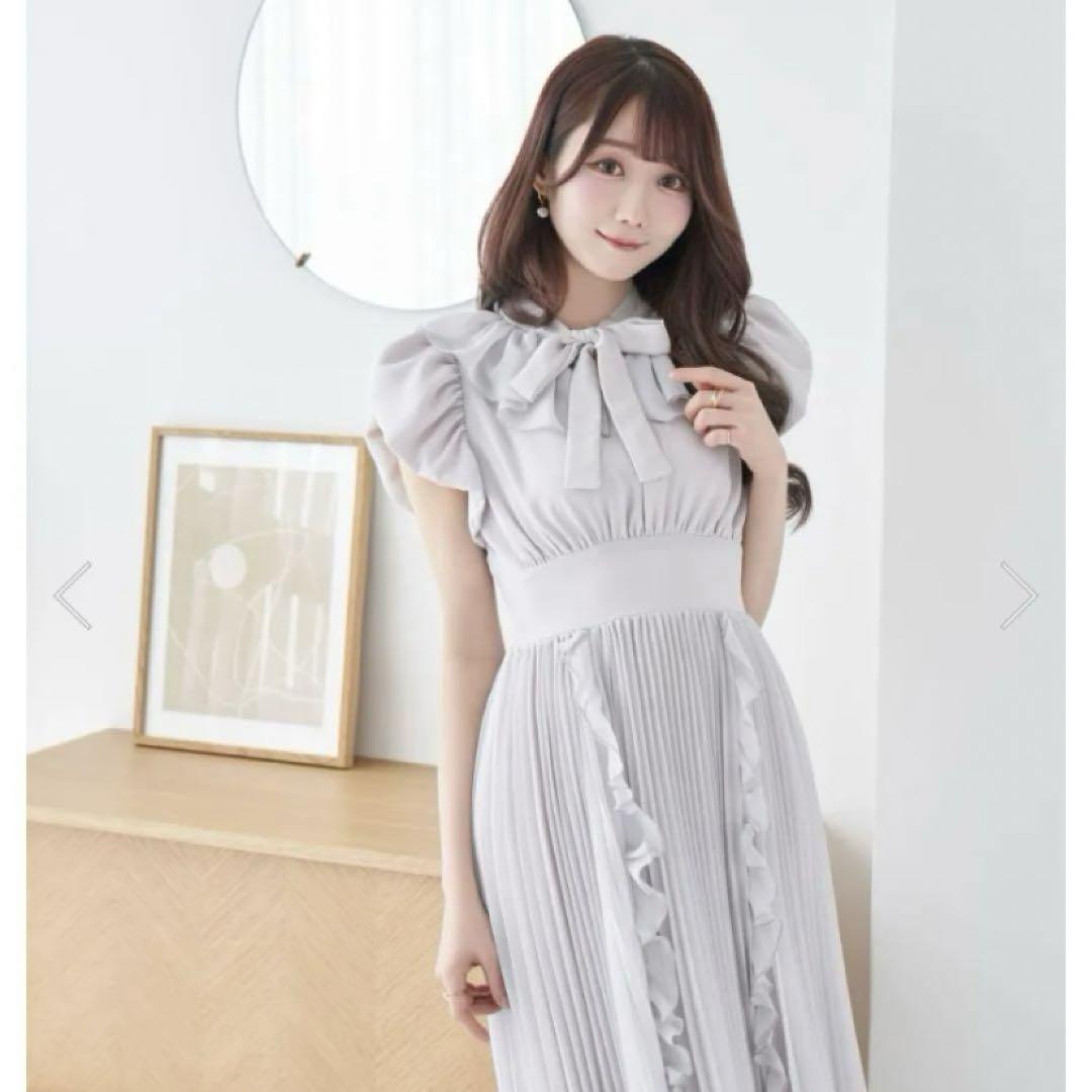 RoséMuse ロゼミューズ chiffon pleated dress RoséMuse ロゼミューズ chiffon pleated dress