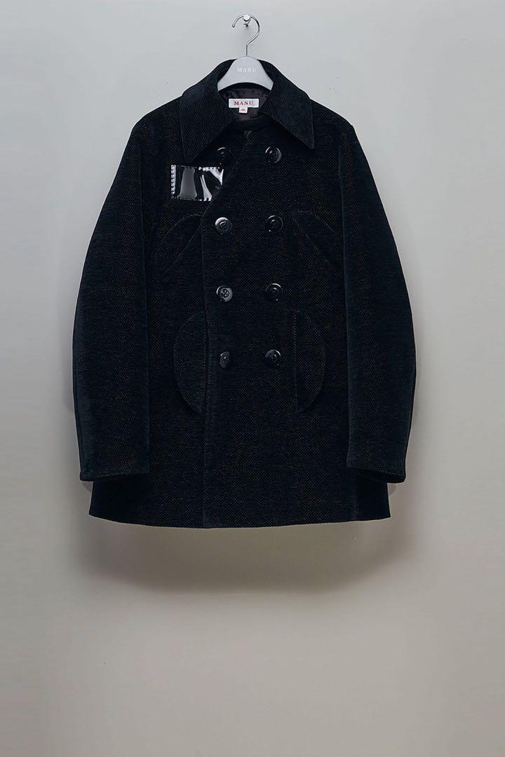 MASU V NECK PEA COAT 48