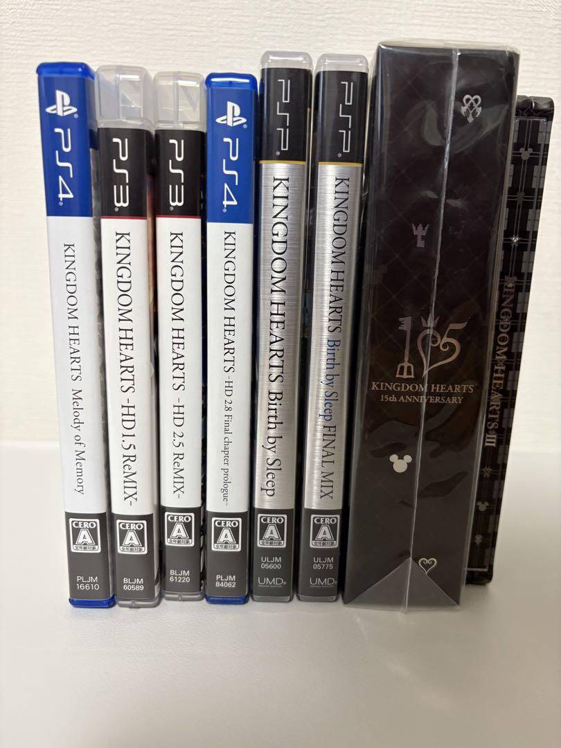 キングダムハーツ　PS4 PSP ソフトセット　特典付き