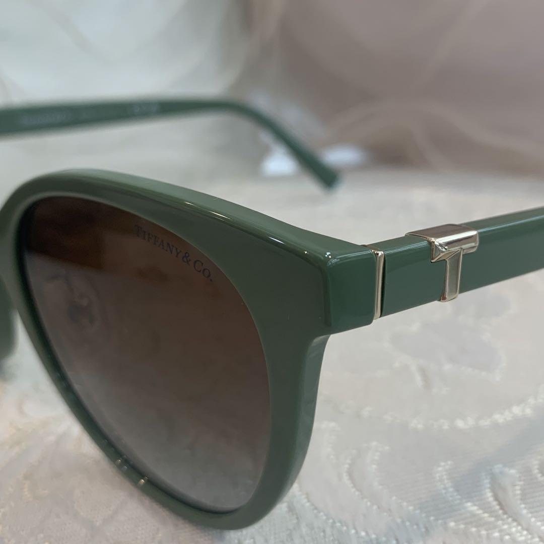 NEW限定品】☆新品同様☆TiffanyCo. サングラス TF4209-D グリーン系