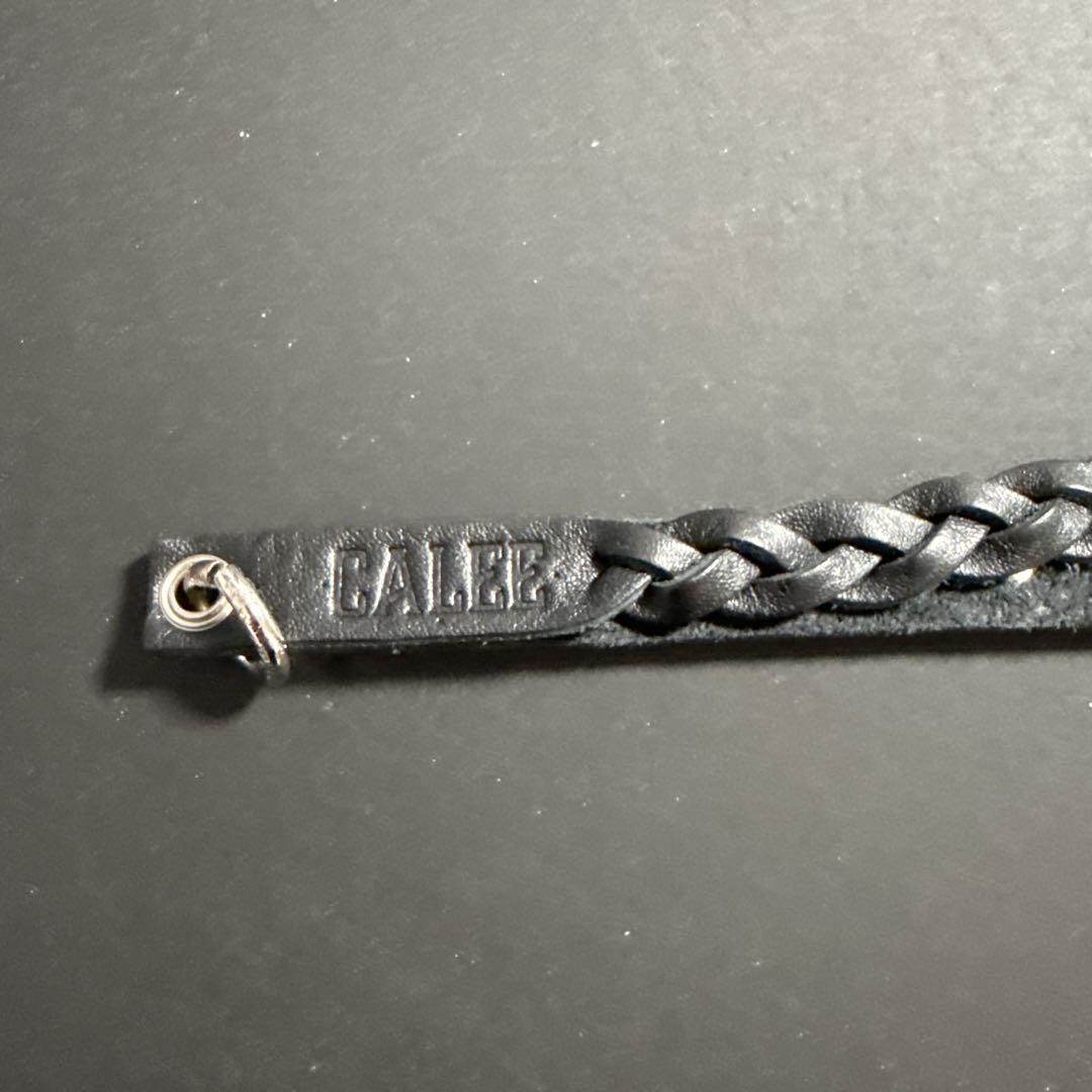CALEE キーチェーン　レザー部分のみ　スタッズ