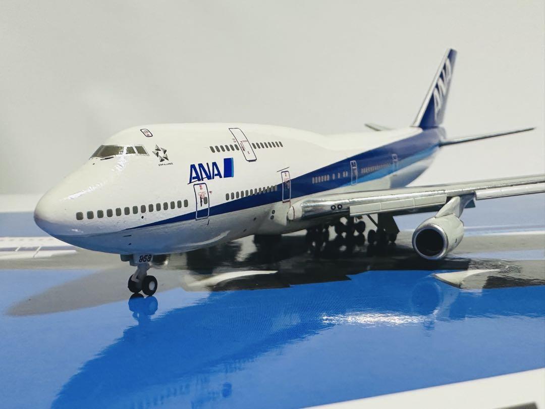 全日空商事 1/400 ANA 747-400 フラップダウンNH40059 - メルカリ