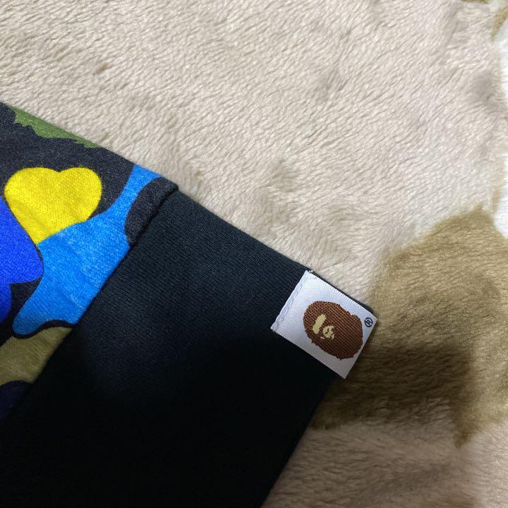 APE BAPE KAWS MULTI CAMO ロンt Tシャツ shark