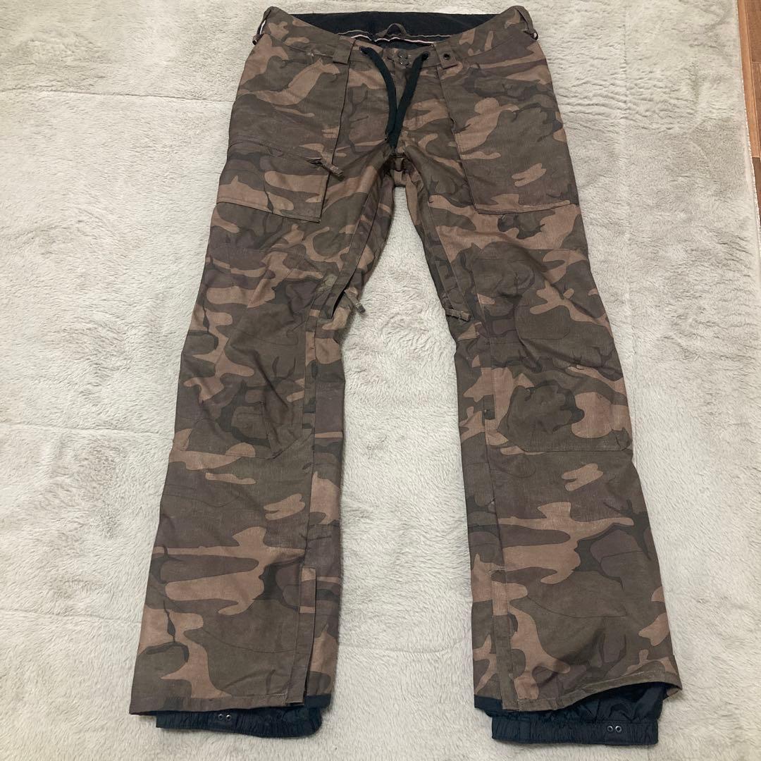 BURTON 迷彩 スノーボードパンツL BURTON