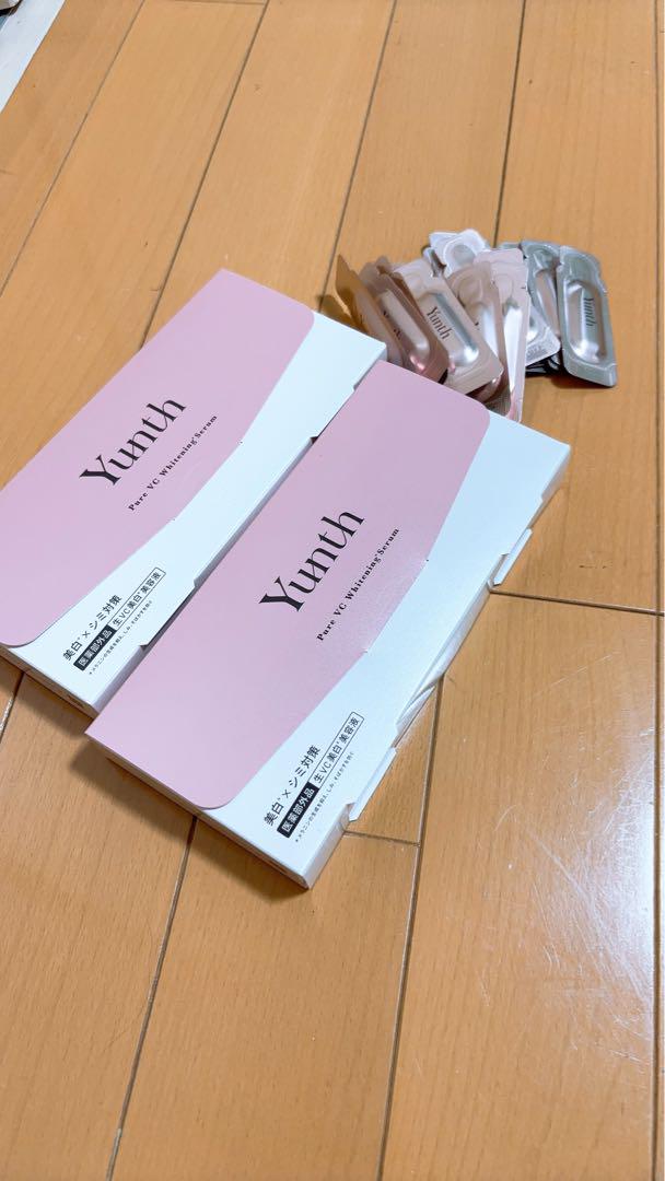 Yunth パーソナルVCホワイトニングエッセンス 2箱とプレゼント