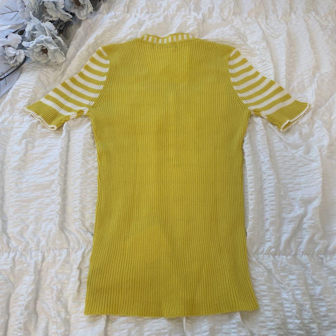 【新品タグ付き】HIROKO KOSHINOヒロココシノ　半袖　ヘンリーネック 新品タグ付き】HIROKO KOSHINOヒロココシノ 半袖 ヘンリーネック