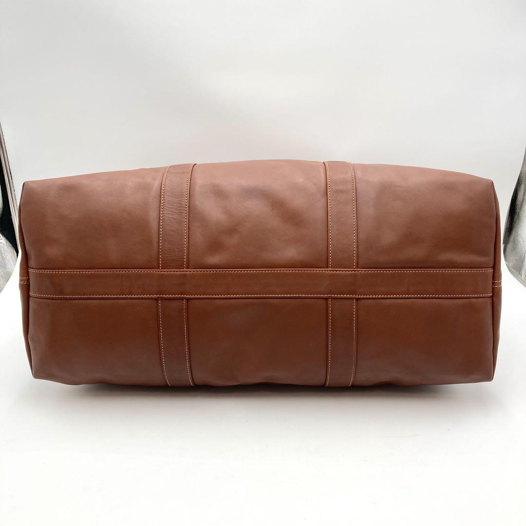 極美品✨ COACH ボストンバッグ レザー 茶色 2way 旅行かばん 男女