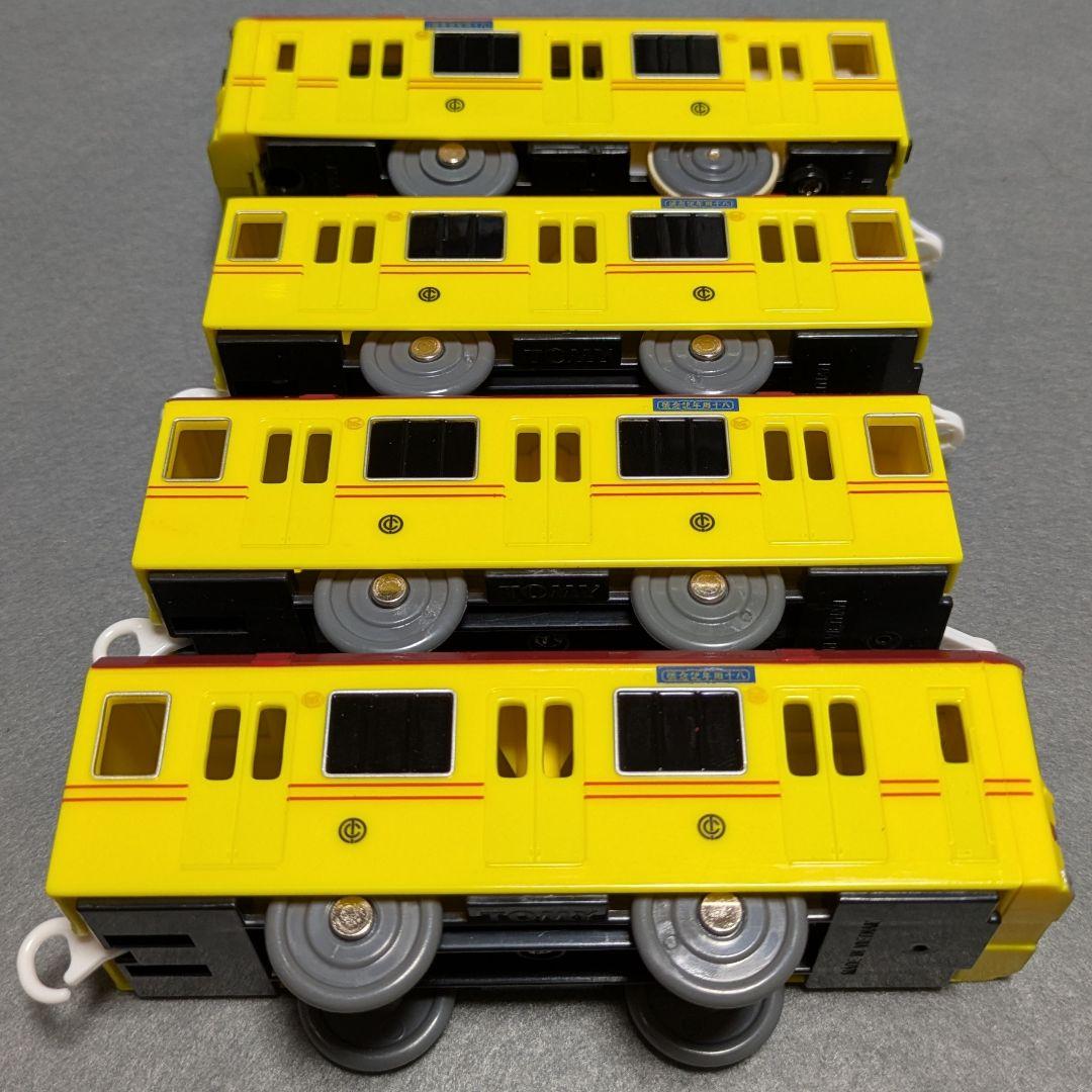 プラレール 銀座線ダブルセットの01系4両