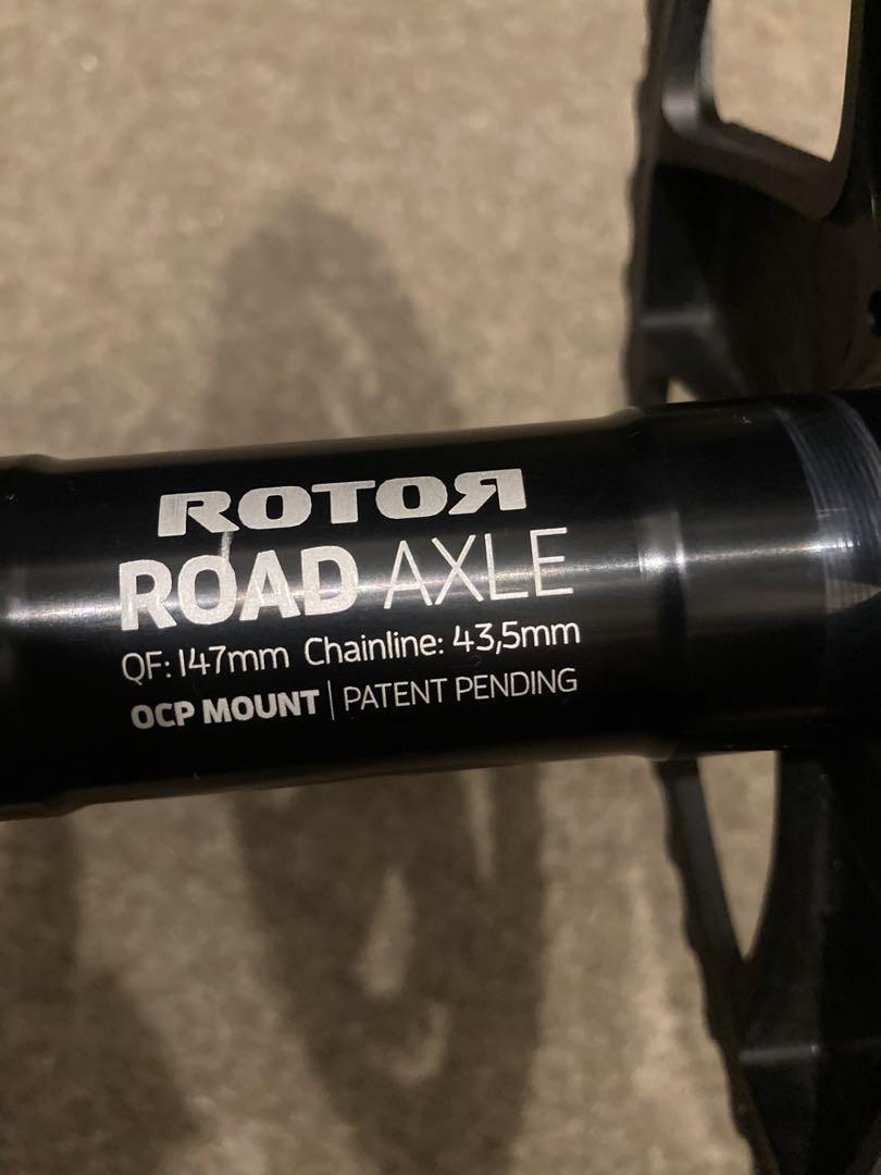 パーツ Rotor ALDHU carbon crankset