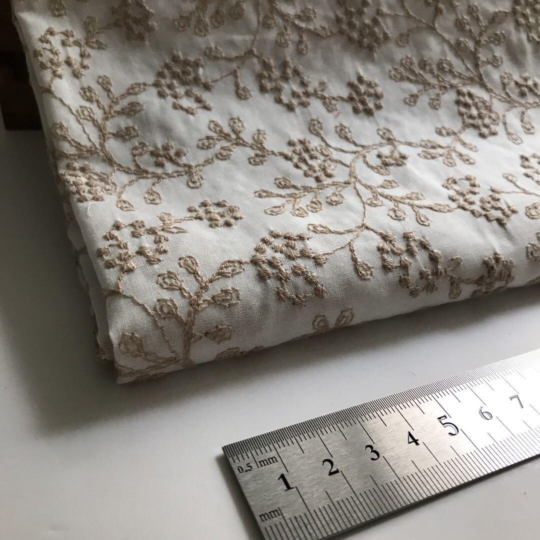 モコ　刺繍生地　５点 モコ様専用 刺繍生地 5点