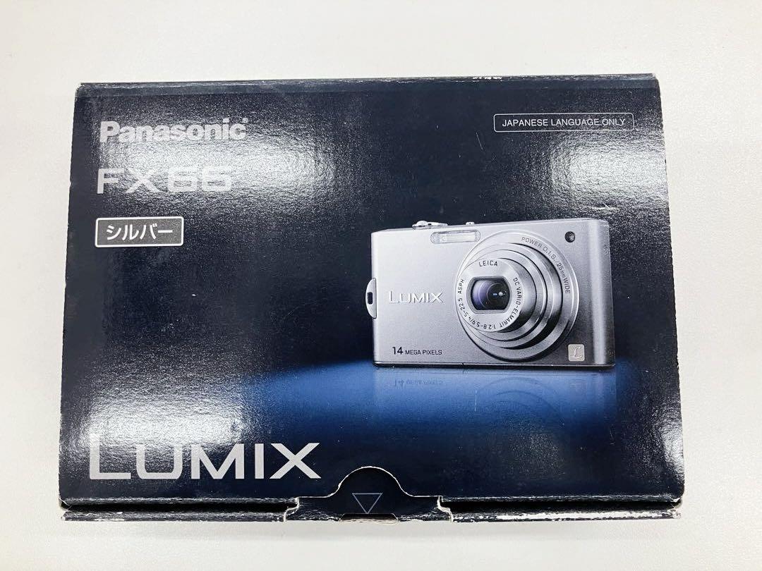 美品 動作確認済み Panasonic LUMIX デジカメ DMC-FX66 Amazon | パナソニック デジタルカメラ ルミックス ノーブル