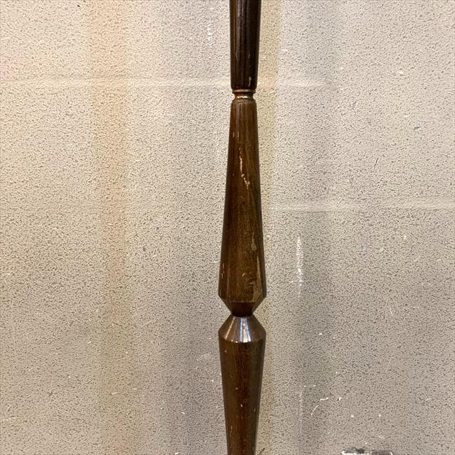 ヴィンテージのボールフロアランプやや傷や汚れあり