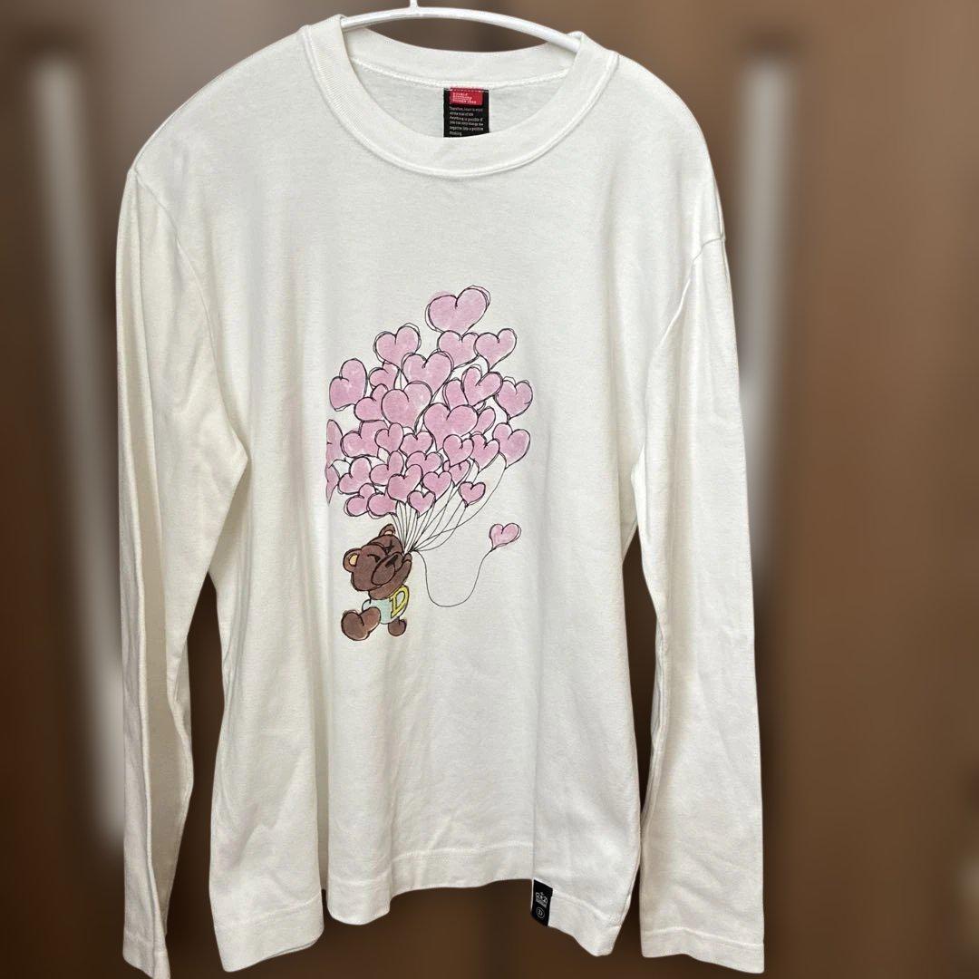 DOUBLE STANDARD CLOTHING ハートの風船 クマ Tシャツ