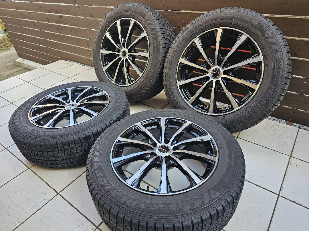 ③2022年製 225/60R18 ダンロップ WM03 スタッドレスタイヤ