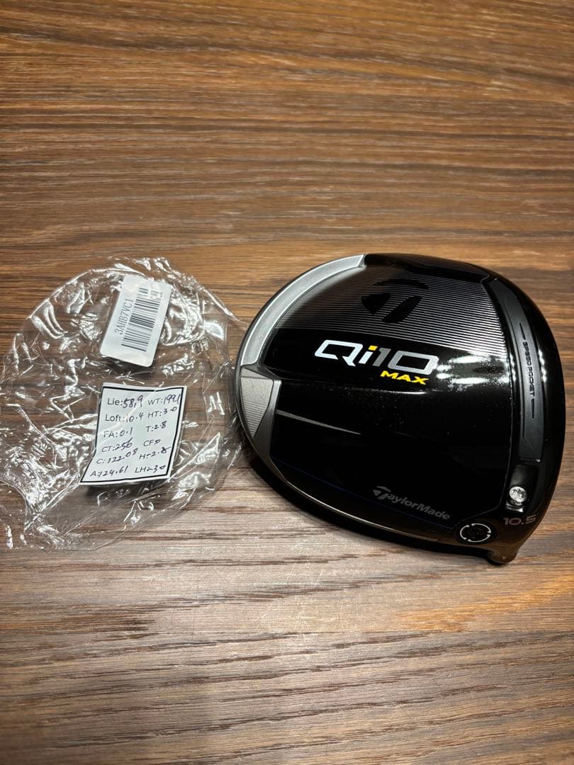 ツアー支給品限定 Qi10 MAX Version2 10.5°