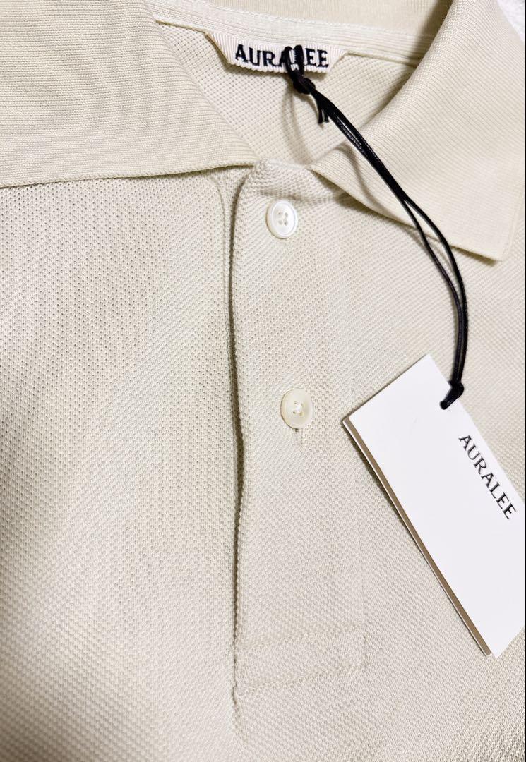 オーラリーPima Cotton Heavy Pique Polo25ss