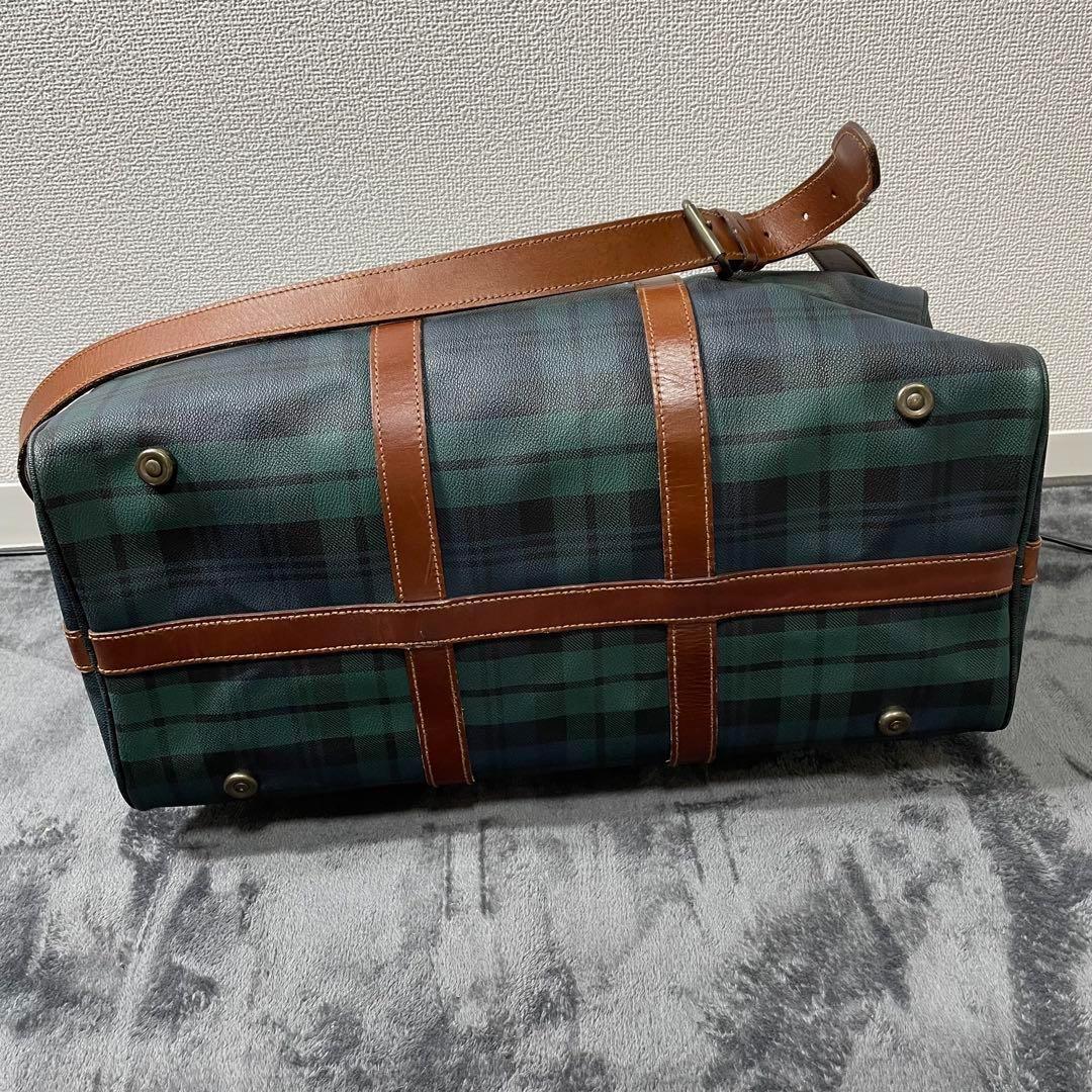 POLO Ralph Lauren ボストンバッグ　2WAY 大容量　チェック柄