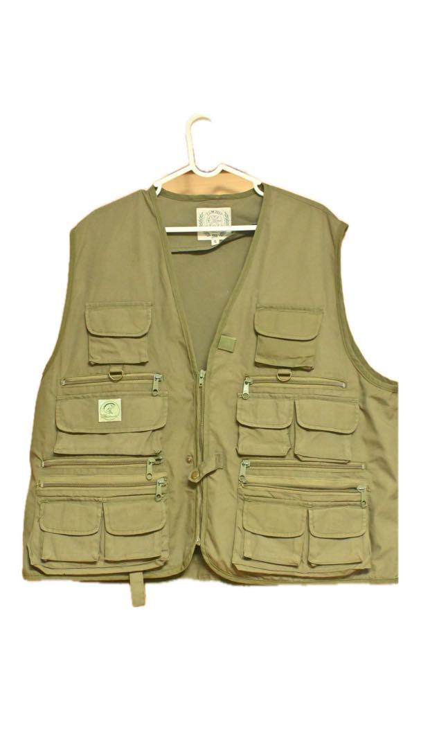 Blackmaster フィッシングベスト XL カーキ