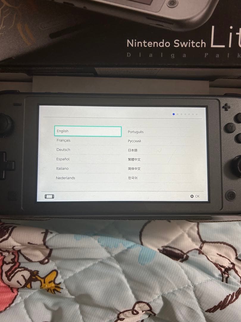 Switchライト ディアルガパルキア任天堂