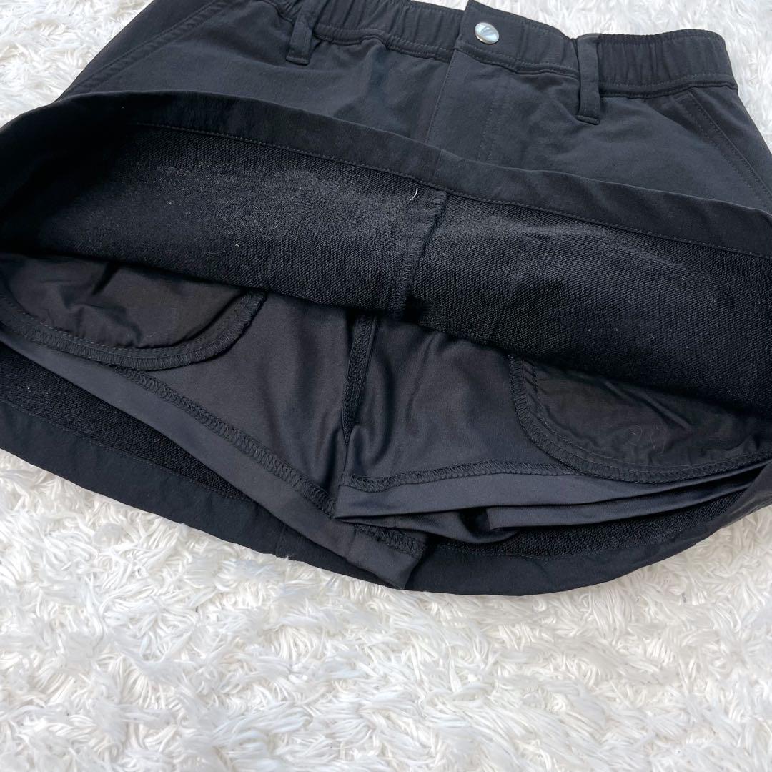 美品✨️ RUFFLOG ラフロッグ ハイパーストレッチゴルフスカート 黒