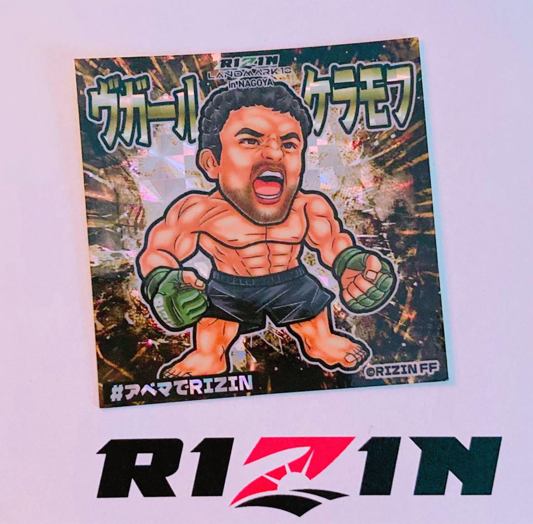 RIZIN LANDMARK レアステッカー RIZIN LANDMARK ヴガール・ケラモフ ABEMA ステッカー シール