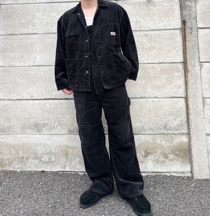 消費税無し セットアップ ビッグマックコーデュロイオーバーオール