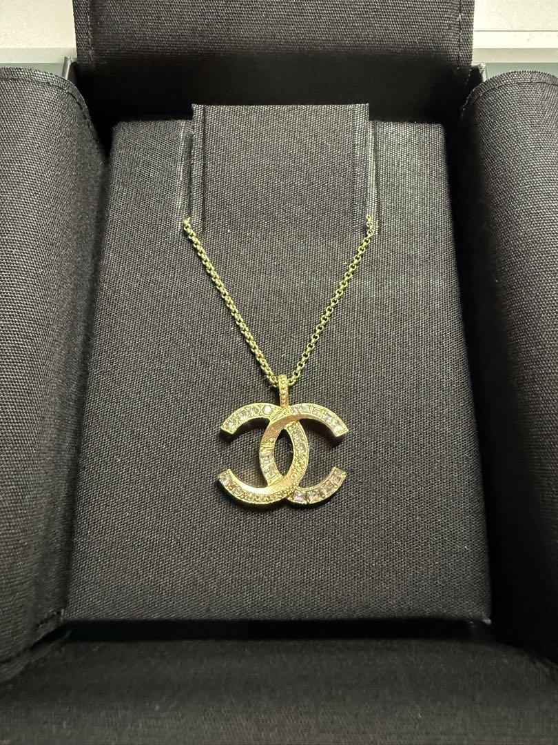 【正規品】CHANEL ダブルCロゴ ネックレス