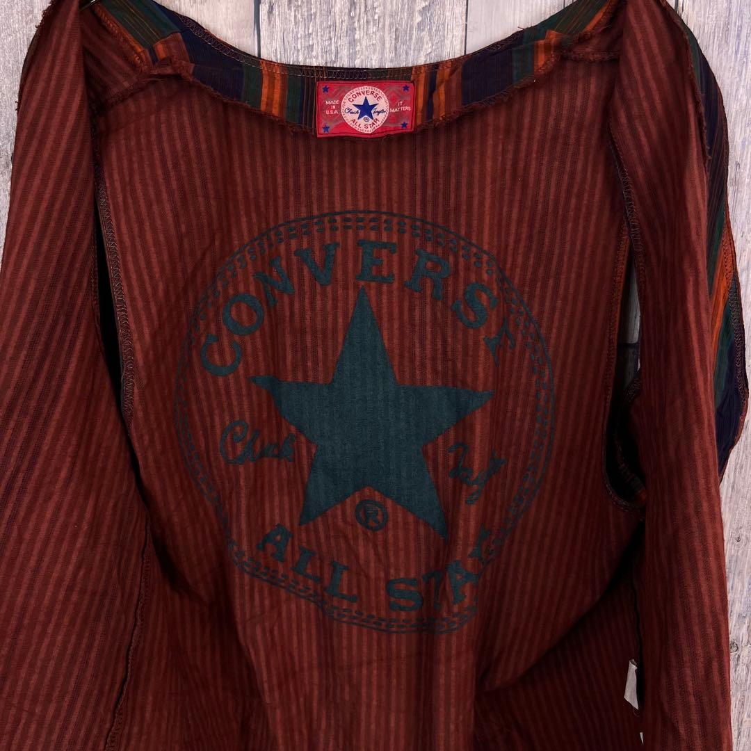 OLD CONVERSE 90s コンバース 米国製 ストライプ ベスト L