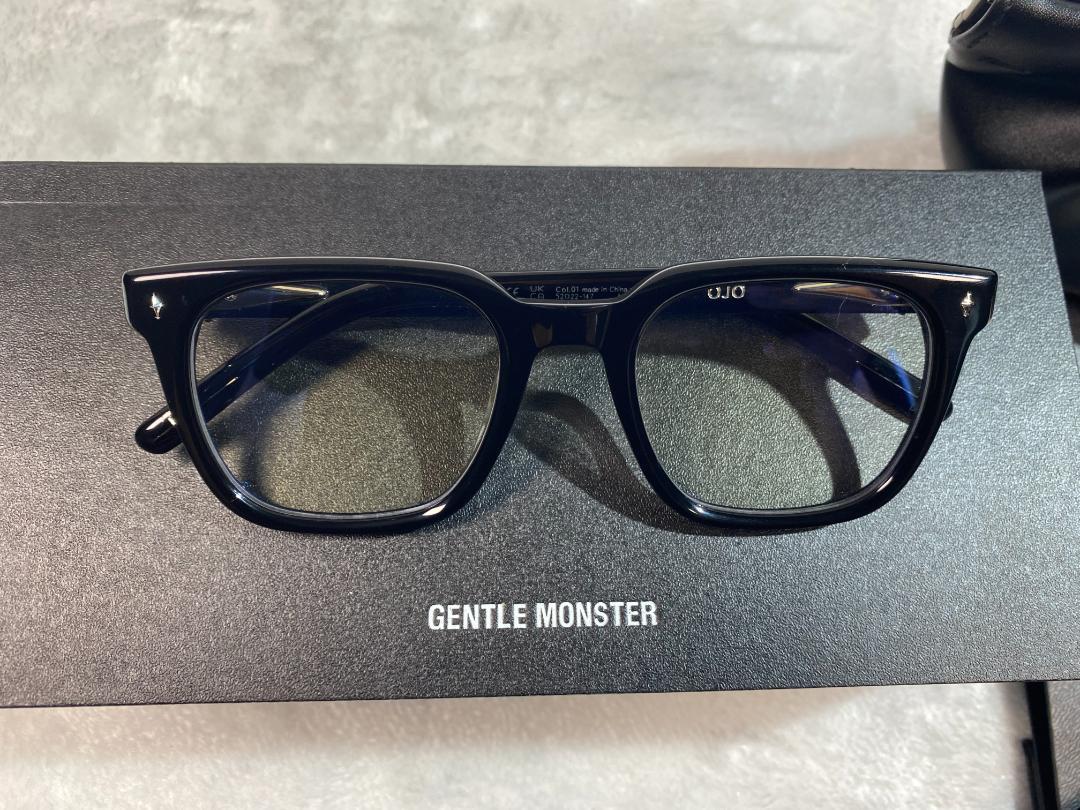 GENTLE MONSTER OJO ブラック メガネ ユニセックス