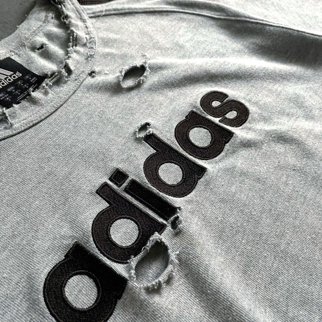 oldタグ”オールドアディダス“常田大希”O“boro t-shirt