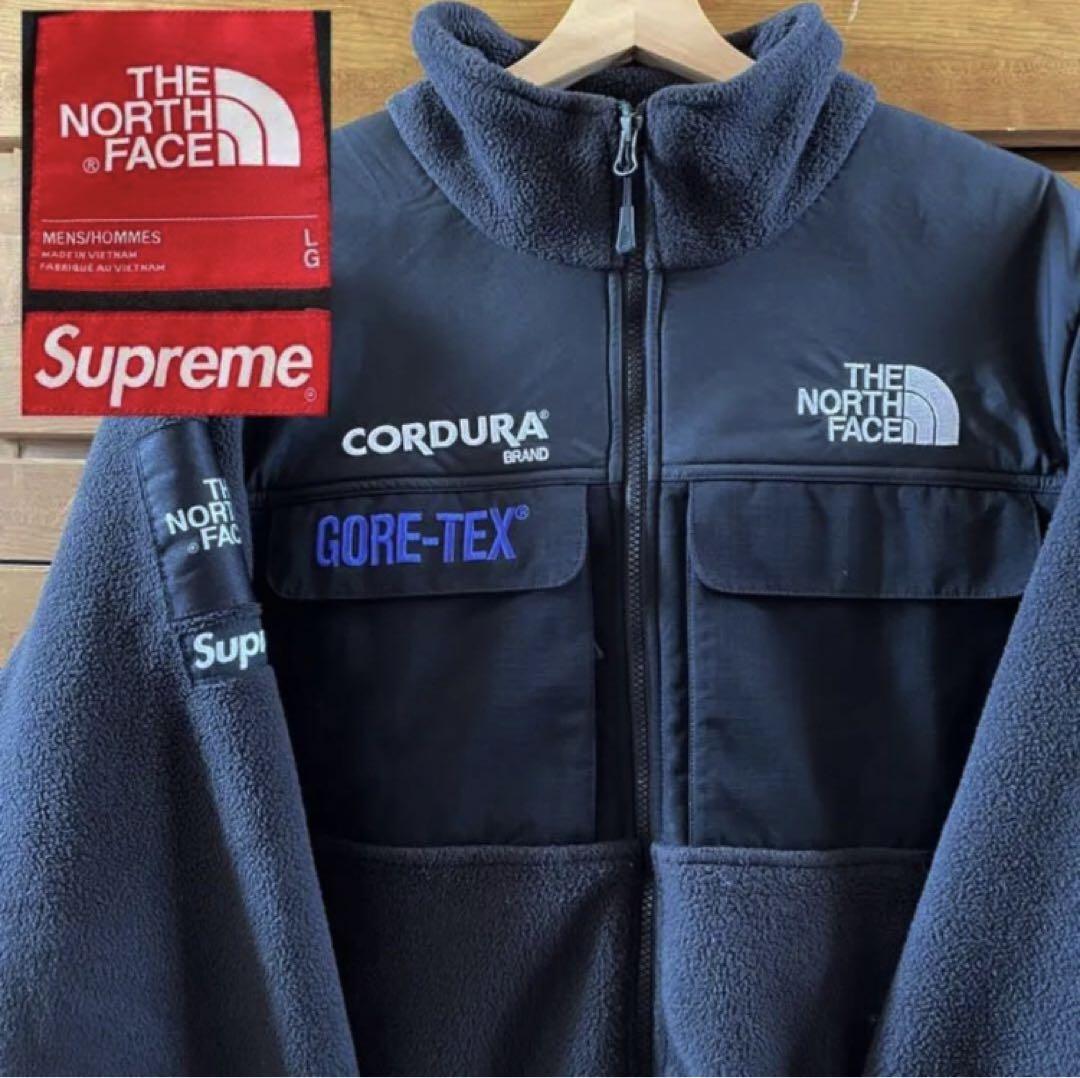 ブラックsupreme North Expedition ノースフェイス フリース