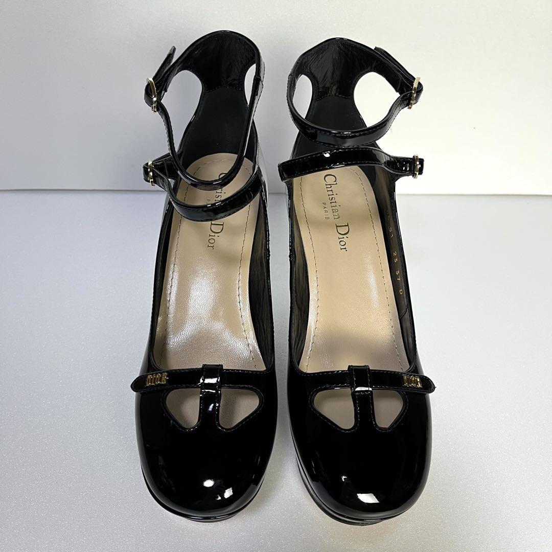 37 Dior ストラップ パンプス AIME ブラック 厚底 24 37 Dior ストラップ パンプス AIME ブラック 厚底 24 - メルカリ