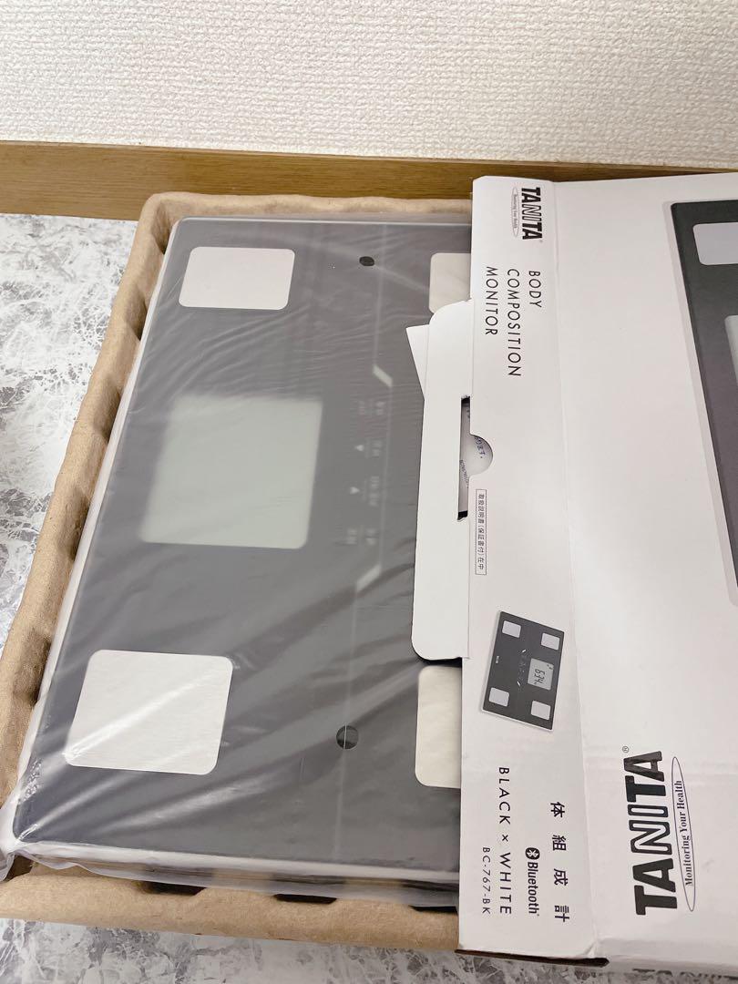 新品☆TANITA 体重体組成計　 BC-767-BK タニタ　ブラック