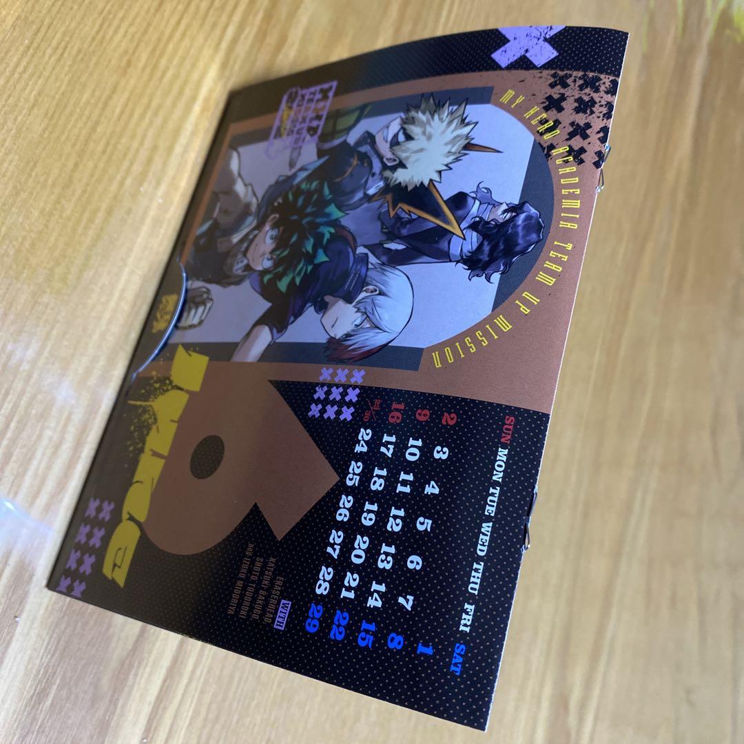 僕のヒーローアカデミア 2024年卓上カレンダー 最強ジャンプ12月