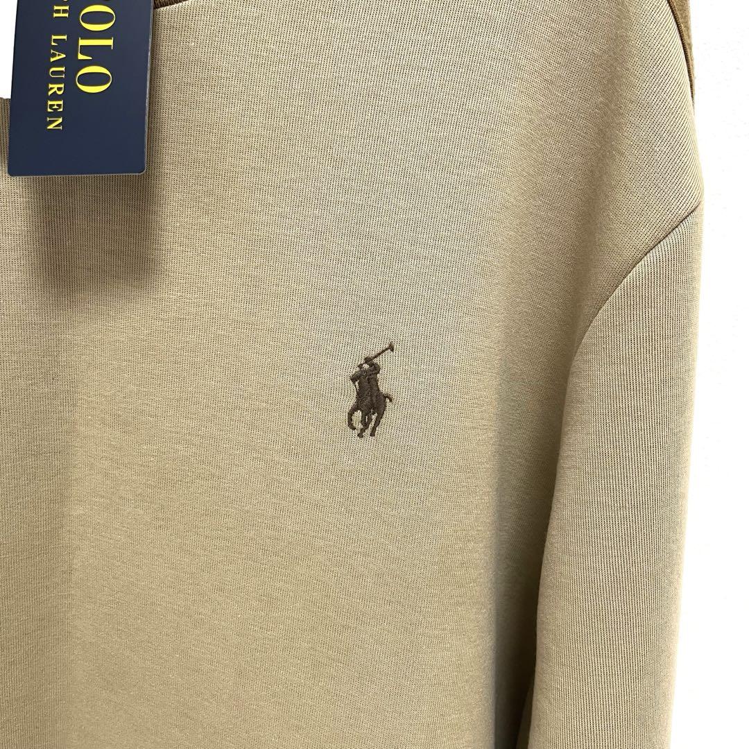 現行　POLO RALPH LAUREN ハイブリッド スウェット　M ベージュ