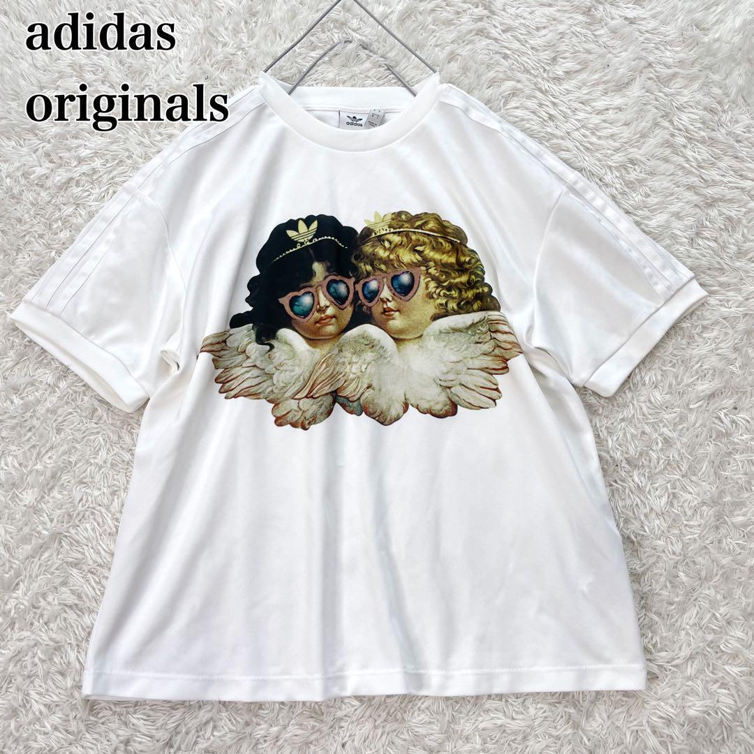 レア アディダスオリジナルス フィオルッチ コラボ エンジェル 天使 Tシャツ