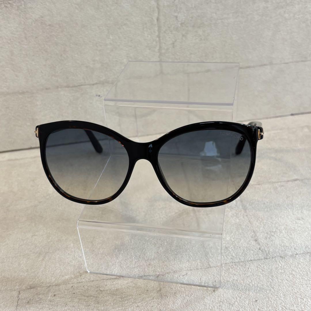 極美品】TOM FORD ☆サングラス ブラック メガネ ケース付き 793