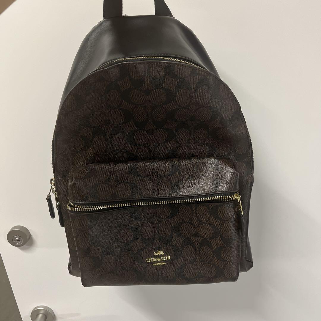 COACH ダークブラウン リュック