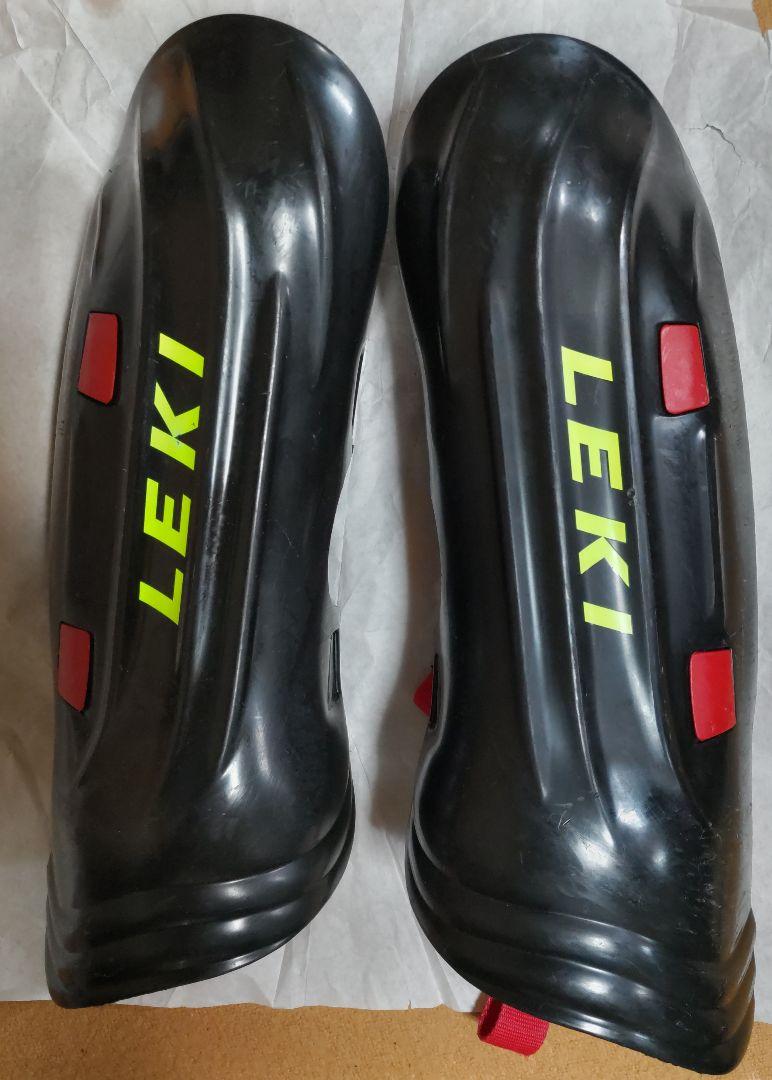 LEKI レキ レガース シンガード 長さ 39cm位。 - メルカリ