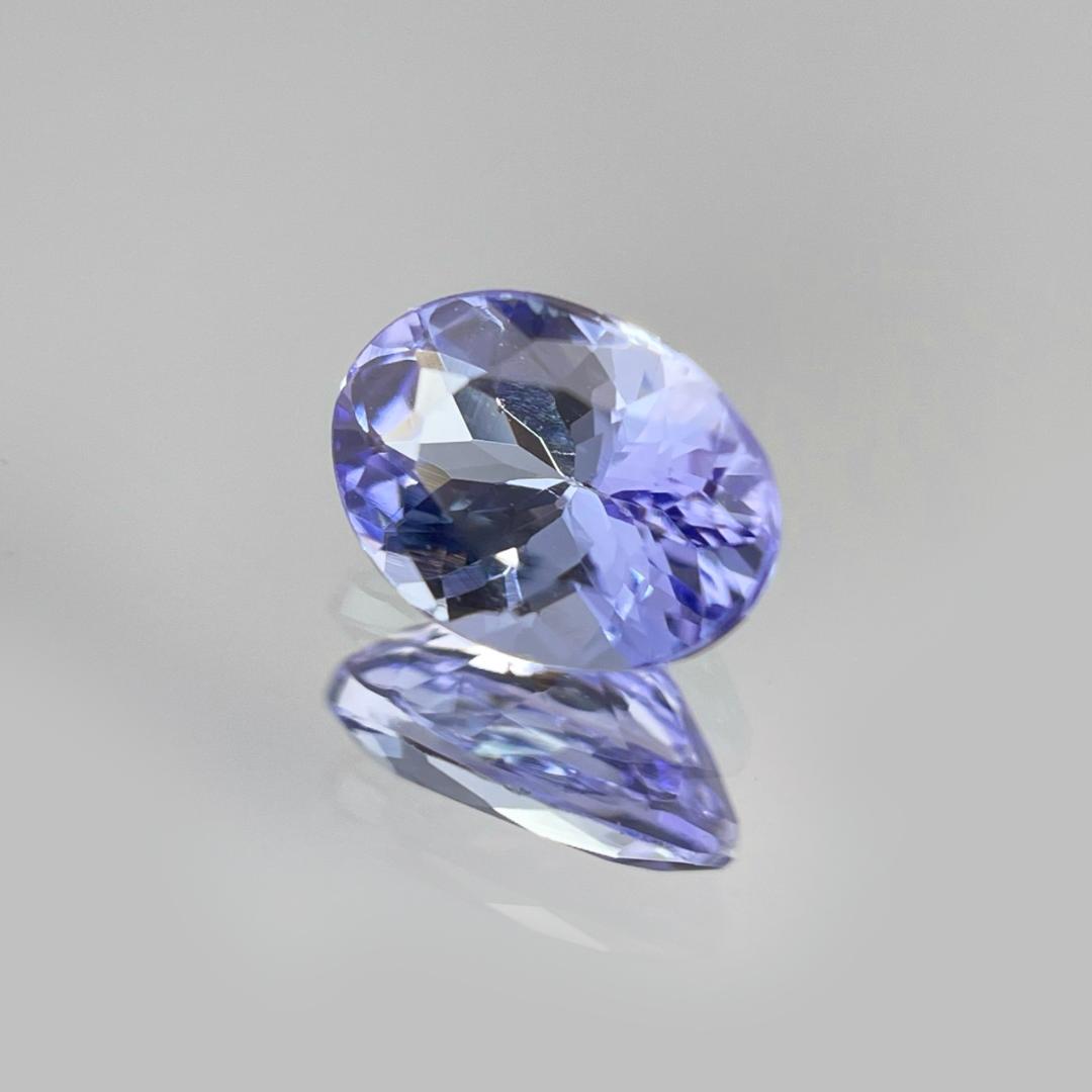 ◆加工OK ソ付 高品質 0.874ct タンザナイト オーバル ルース