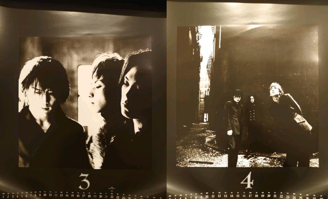 【超稀少】黒夢（清春、人時、臣）　1995　カレンダー 超稀少】黒夢（清春、人時、臣） 1995 カレンダーお 得